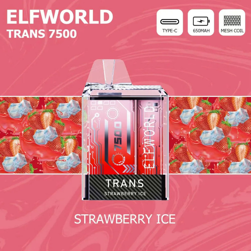 Elf World Trans 7500 Disposable eCigarette