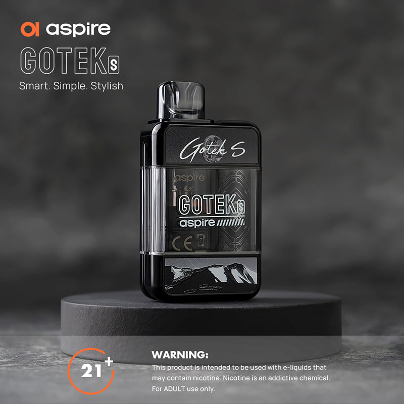 Aspire GoTek S Pod System 650mAh