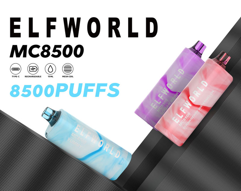 Elf World MC8500 Disposable Vape 0mg