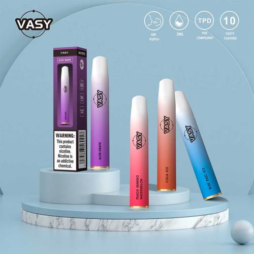 VASY Solo 600 Puffs Disposable Vape Device 20mg