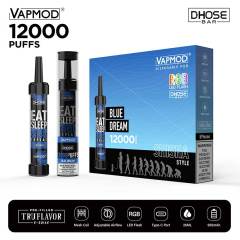 VAPMOD DHOSE BAR 12000 Puffs SHISHA Style Disposable Vape with RGB LED