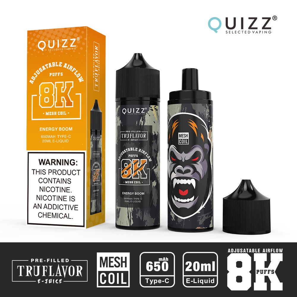 Quizz QD62-V2 Disposable Pod Device 8000 Puffs