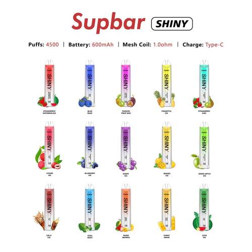 Supbar Shiny 4500 Puffs Disposable Vape Pen