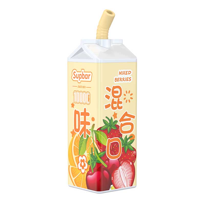 Supbar Juice Box 10000 Puffs Disposable eCigarette