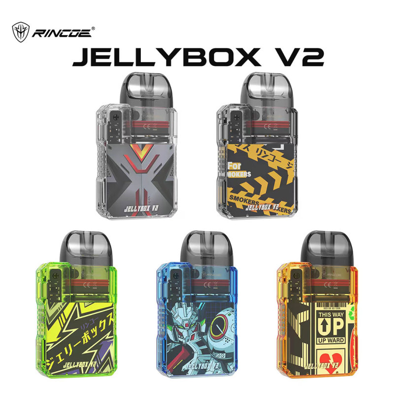 Rincoe Jellybox V2 Vape Starter Kit 850mAh