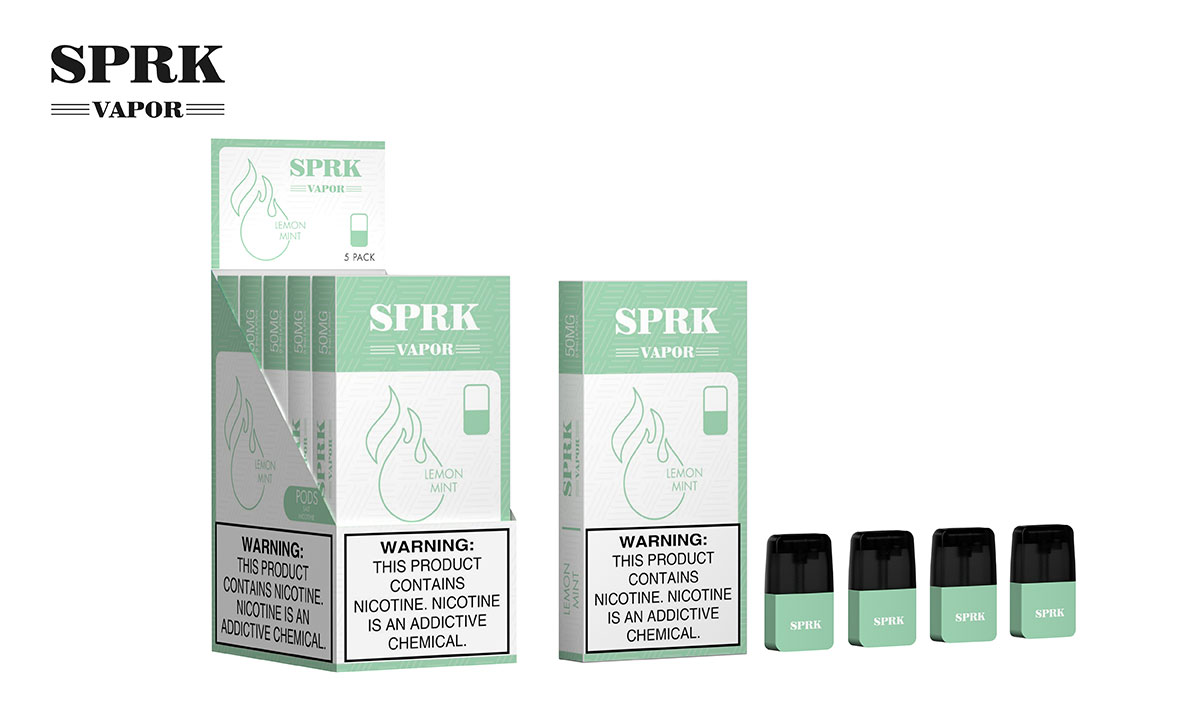 SPRK VAPOR Replacement Vape Pod 4pcs/Pack