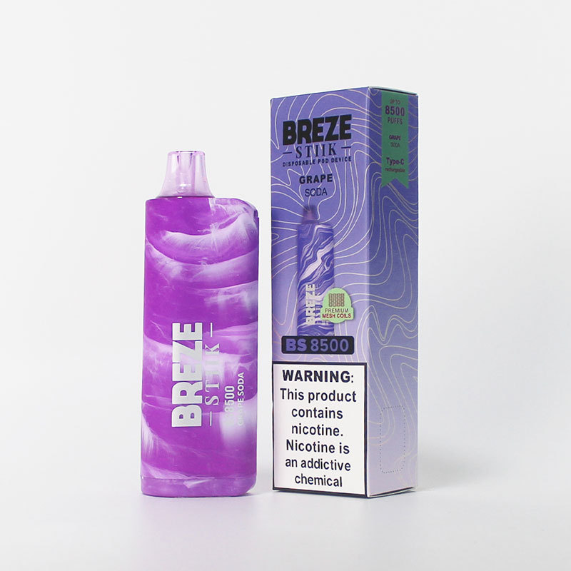 BREZE STIIK BS8500 Disposable eCigarette 8500 Puffs