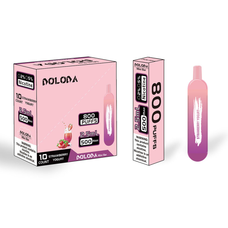 Doloda Mini Bar 800 Puffs Disposable Vape Pen 20mg