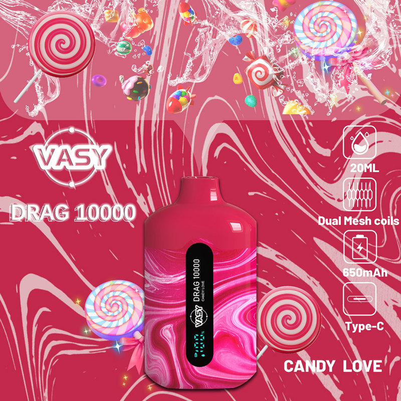 VASY Drag 10000 Puffs Disposable Pod Device with Screen