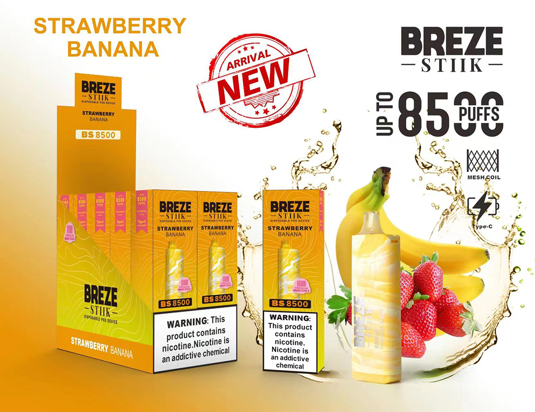 BREZE STIIK BS8500 Disposable eCigarette 8500 Puffs