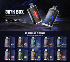Freeton Goth Box 10000 Puffs with Screen and Airflow Adjustable