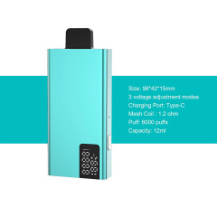 5000 Puffs Disposable Box Vape with Screen Pod Replaceable OEM Only