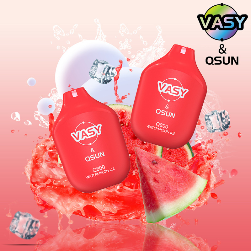 VASY & QSUN Q800 Disposable Vape 2ml 800 Puffs TPD