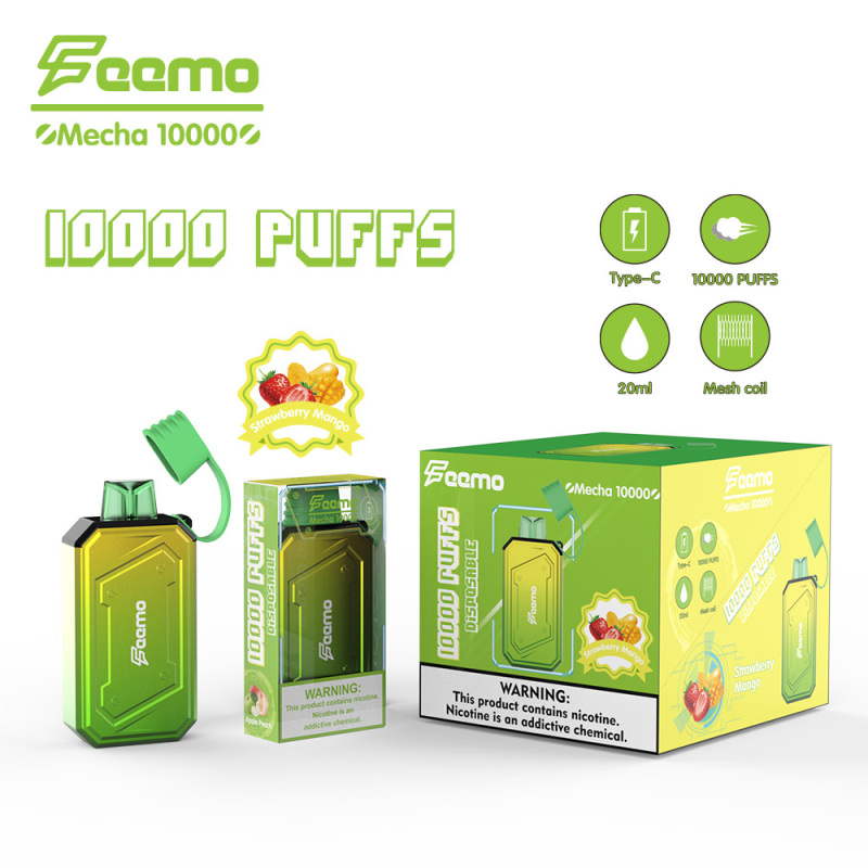 Feemo Mecha 10000 Puffs Disposable Vape with Dust Cap