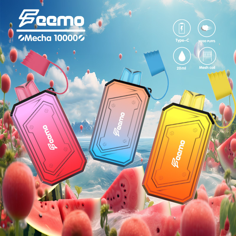 Feemo Mecha 10000 Puffs Disposable Vape with Dust Cap