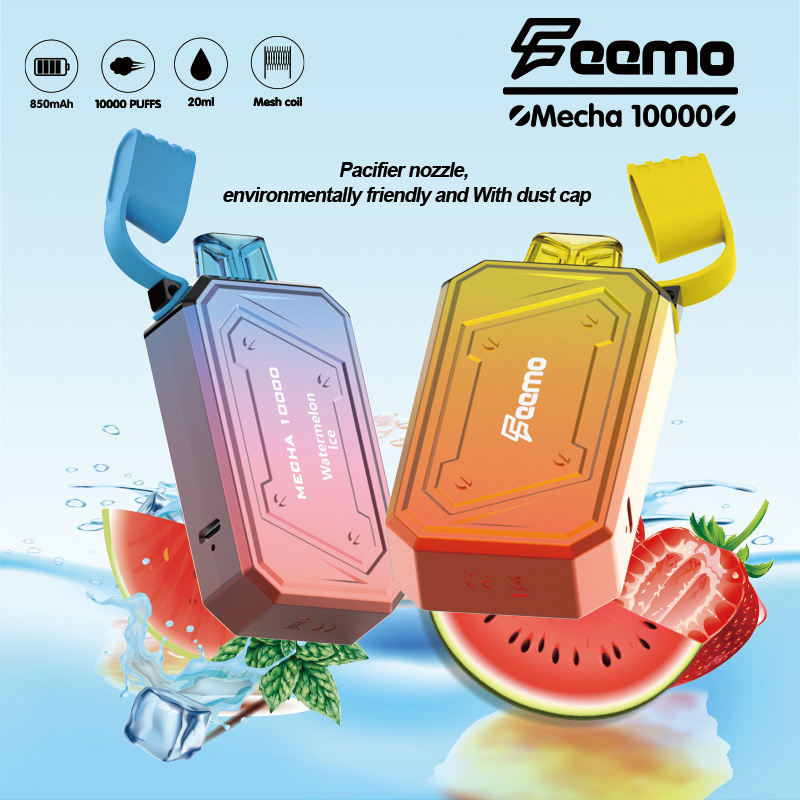 Feemo Mecha 10000 Puffs Disposable Vape with Dust Cap