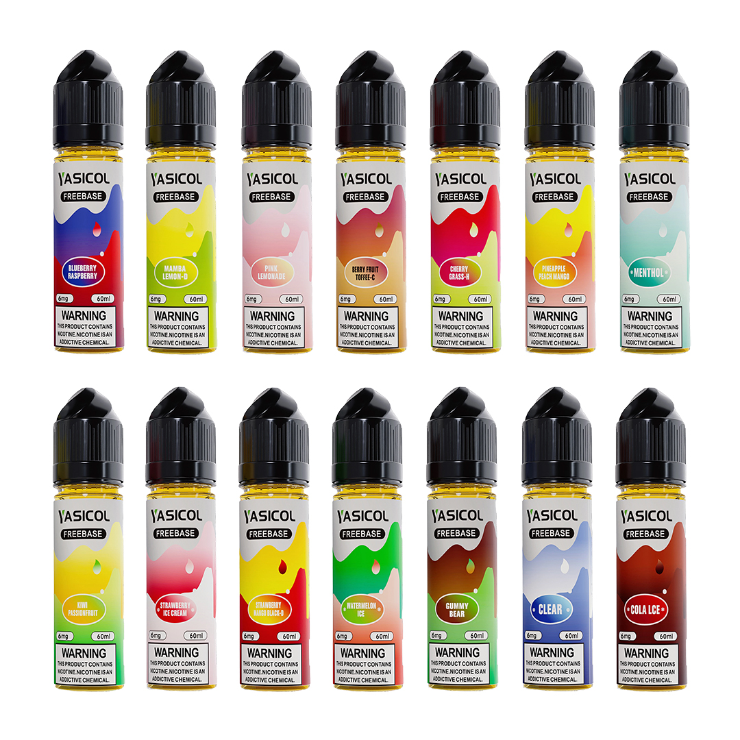 YASICOL Freebase e-Liquid 60ml 6mg