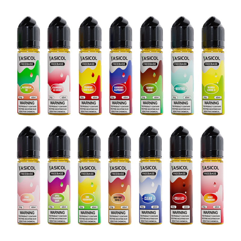 YASICOL Freebase e-Juice 60ml 3mg