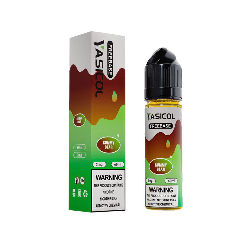 YASICOL Freebase e-Juice 60ml 3mg