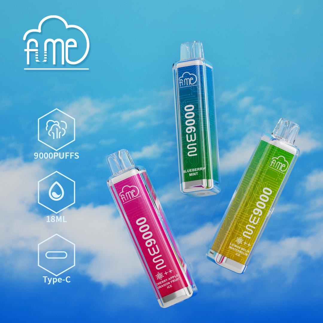 FUME ME9000 Crystal Disposable Pod Device Rechargeable 9000 Puffs