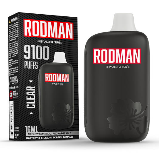 RODMAN 9100 Puffs Disposable Vape with Display