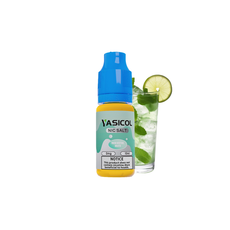 YASICOL Nic Salt e-Liquid 10ml 0mg Zero Nic