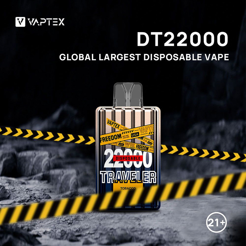 Vaptex DT22000 Disposable Box Vape with Smart Screen