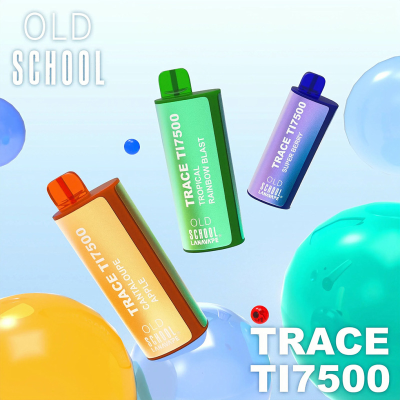 Old School Trace Ti7500 Disposable Vape with Display 7500 Puffs