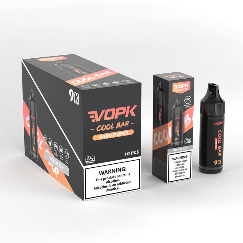 VOPK Cool Bar 9000 Puffs Disposable e-Cigarette Airflow Control