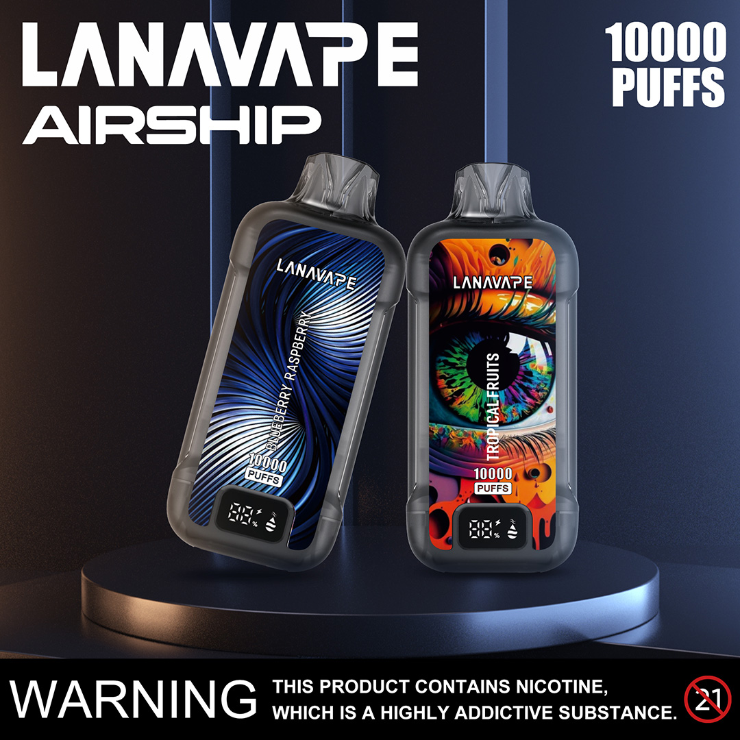 LANA Airship 10000 Puffs Disposable Vape with Childproof