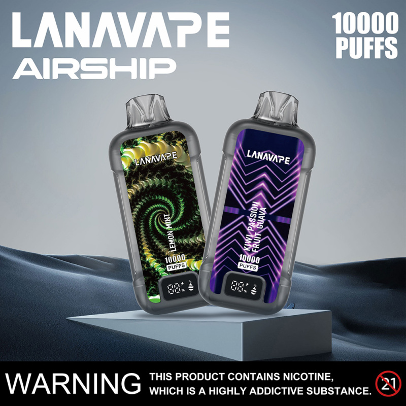 LANA Airship 10000 Puffs Disposable Vape with Childproof