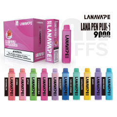 LANA Pen Plus 9000 Puffs Disposable Pod Device with LED Light