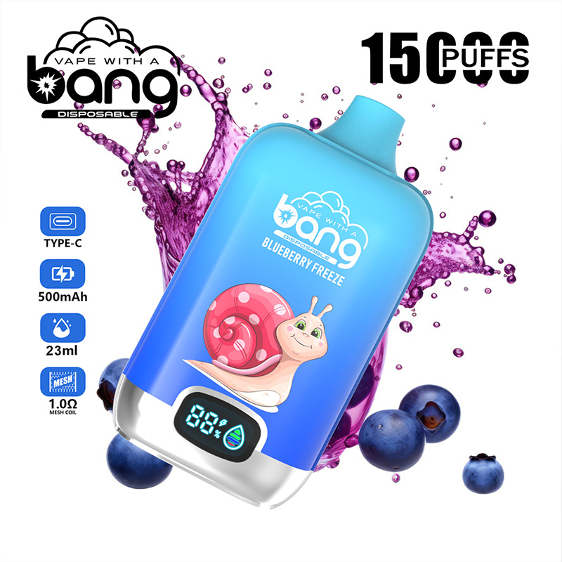 Bang Digital 15000 Puffs Disposable Vape with Display