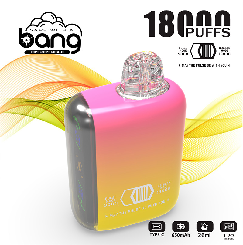 Bang Rocket 18000 Puffs Disposable Vape with Display