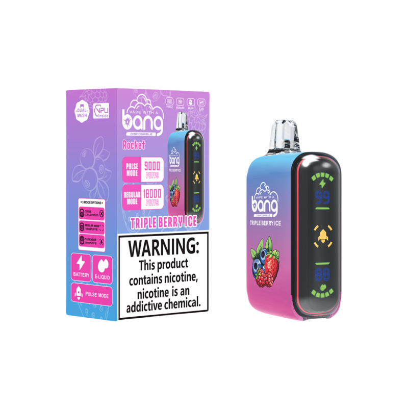 Bang Rocket 18000 Puffs Disposable Vape with Display