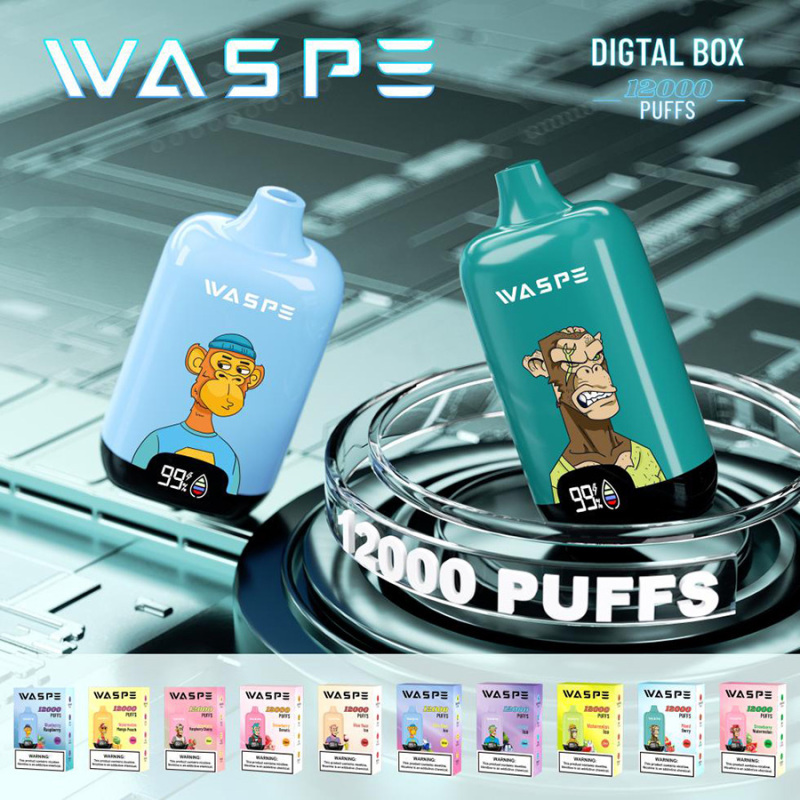WASPE Digital Box 12000 Puffs Disposable Vape with Display
