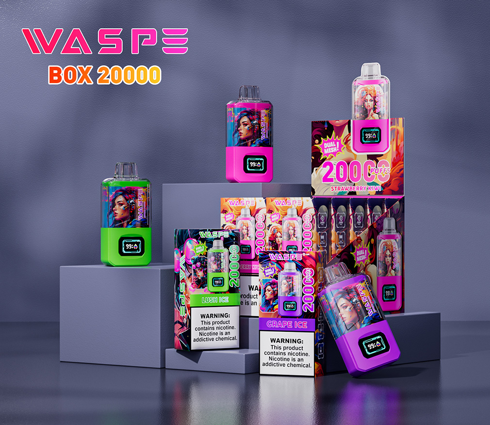 WASPE Box 20000 Puffs Disposable Vape with Display