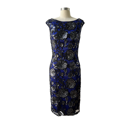 Ladies Black Bodycon Party Short Dinner Evening Dress