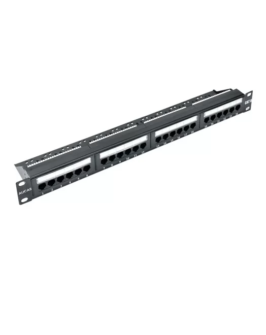 AUCAS-ACPP61UP24 CAT6 RJ45 24P PATCH PANEL