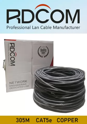 RDCOM CAT5e UTP CABLE COPPER 305M