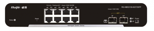 Reyee  RG-NBS3100-8GT2SFP  8-Port Gigabit L2 Managed Switch