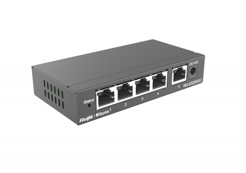 Reyee Cloud Managed Switch  RG-ES205GC 5-Port Gigabit Smart Switch