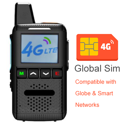 DIGITAG M2 4G POC Walkie Talkie with global sim whole PH coverage