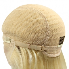 Blonde 613 Straight T-bob Wig