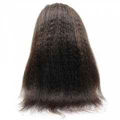 Kinky Straight Frontal Lace Wig