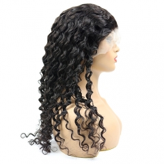 Pre-Made Italian Curly Lace Closure Wig