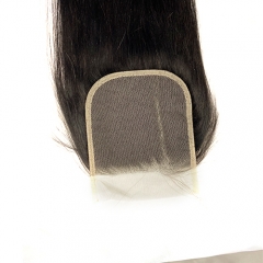 Transparent 5x5 Straight Closure