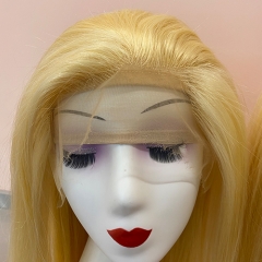 HD Blonde 613 Frontal Lace Wig