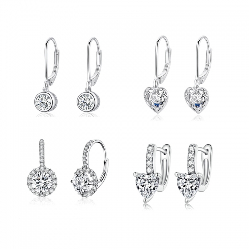 Earrings,925 sterling silver jewelry