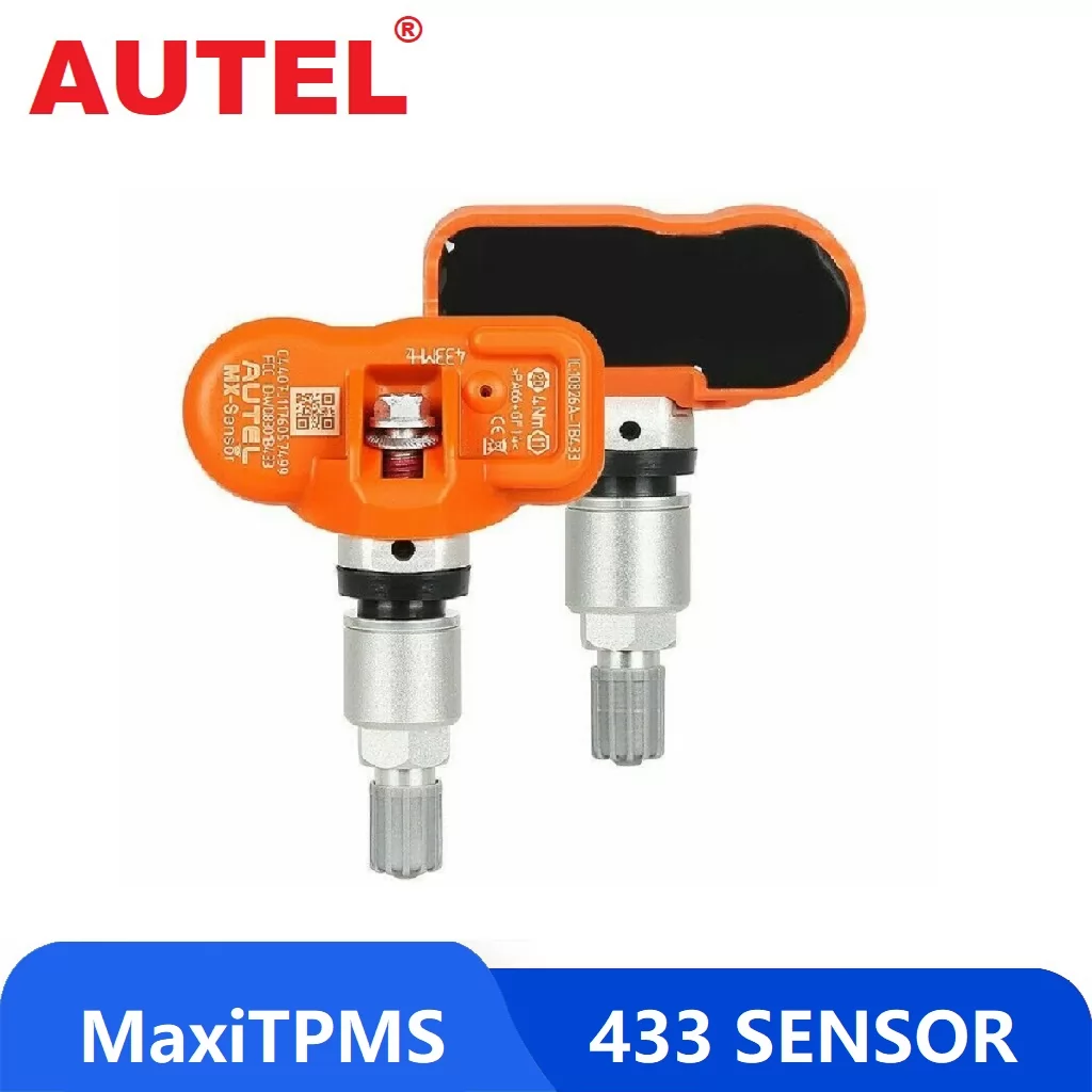 Autel MX-Sensor 433MHz M Clamp-in Sensor TPMS Tool Tire Pressure Sensor Programmable